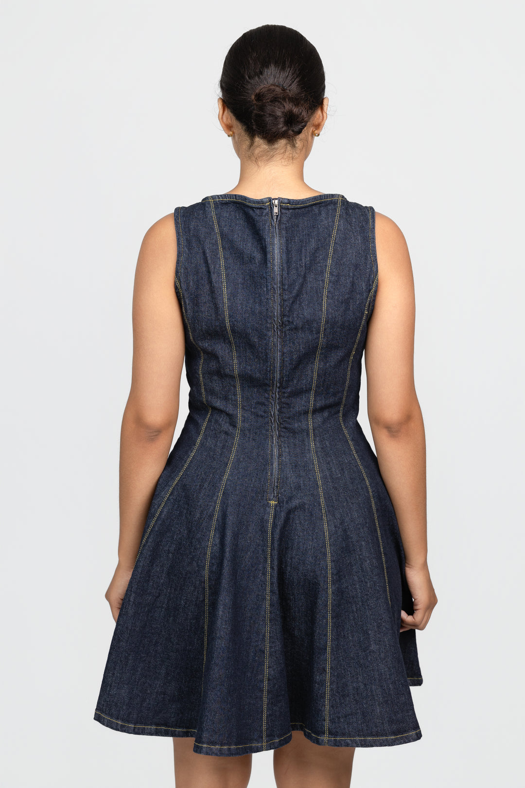 Washed Denim Nicole Mini Dress