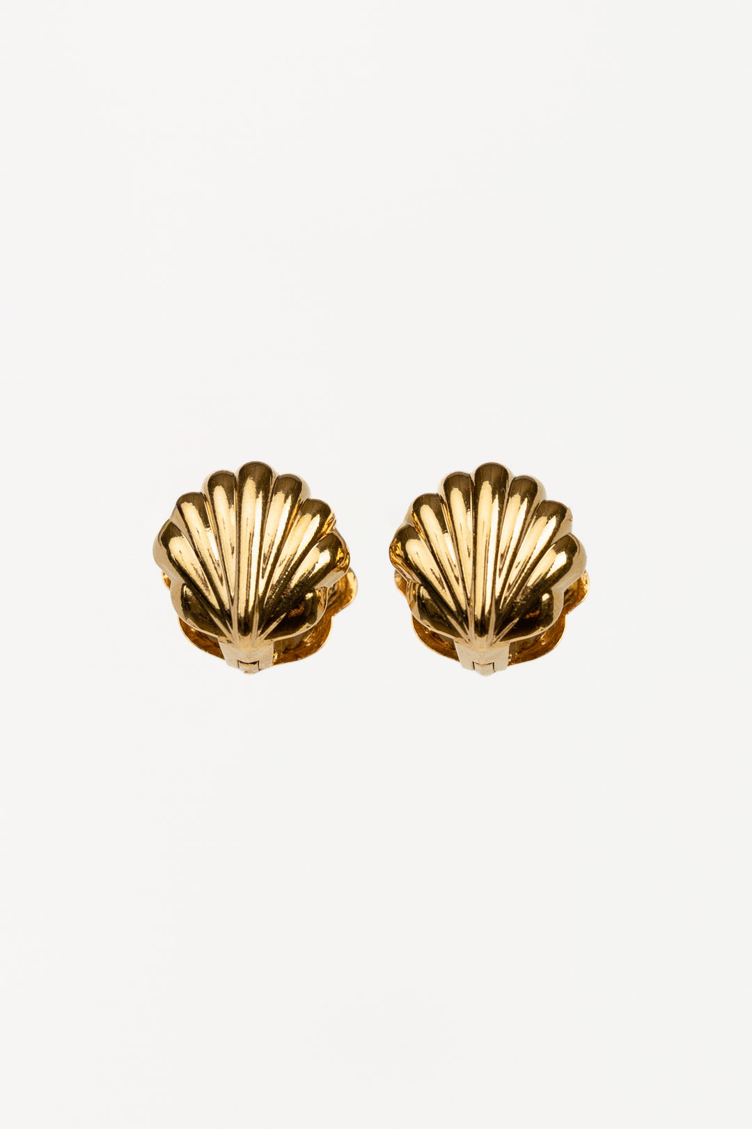 What The Shell Huggie Earrings