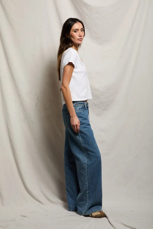 White Alanis Tee