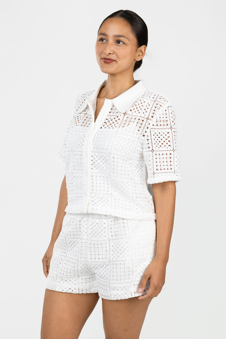 White Loren Shirt