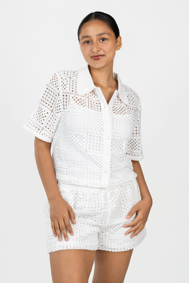 White Loren Shirt