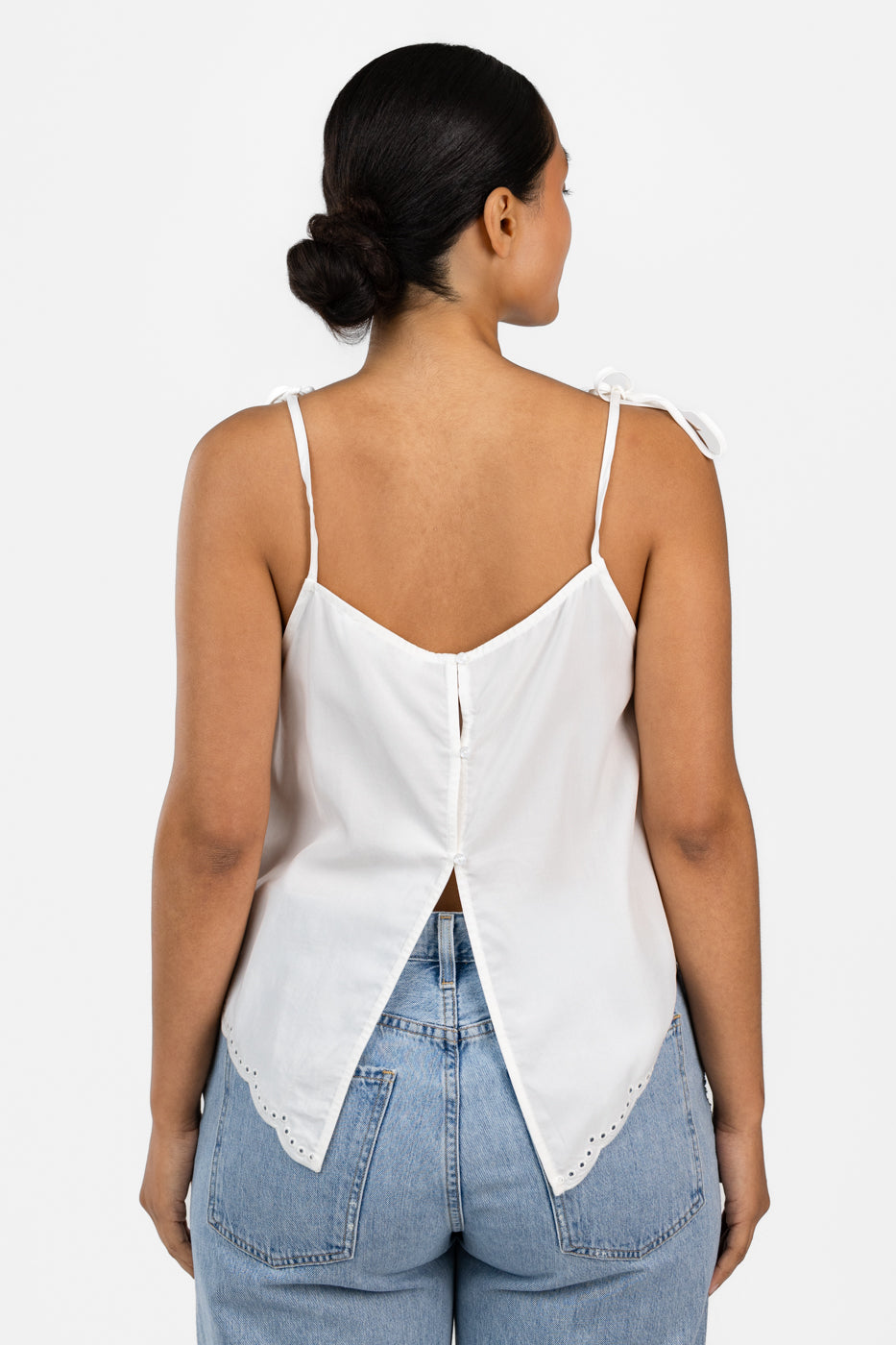 White Stevie Top