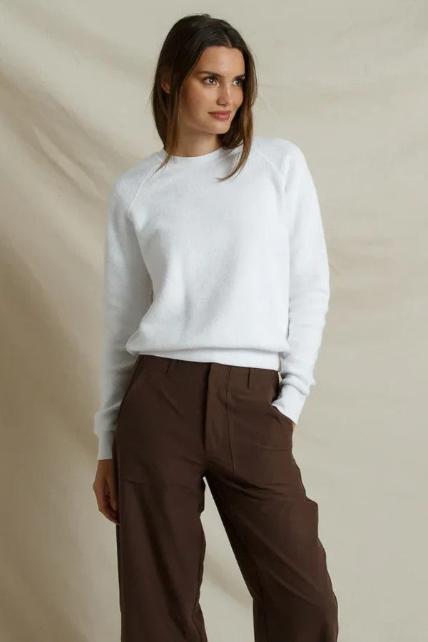 White Ziggy Sweatshirt