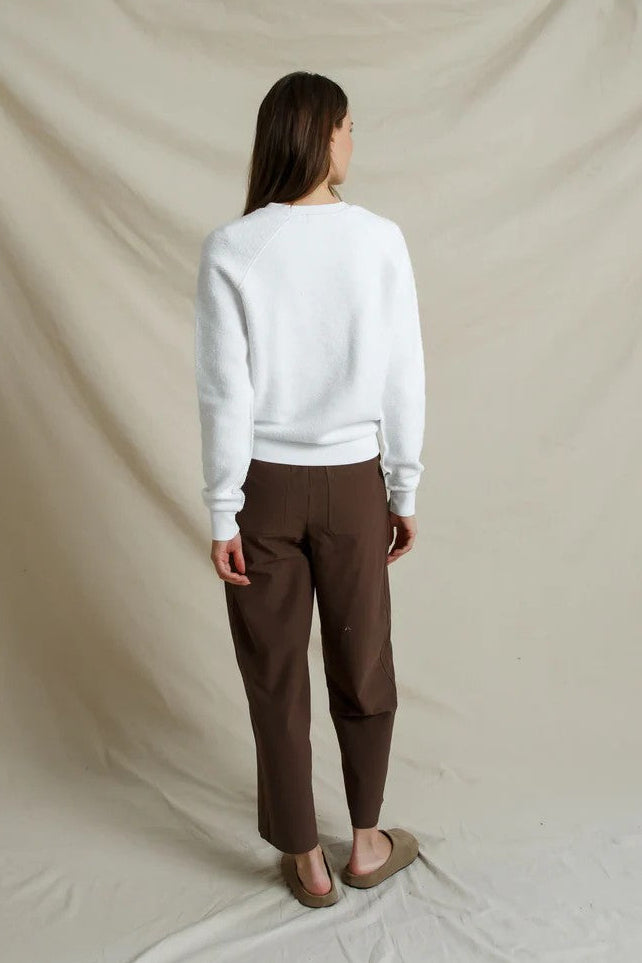 White Ziggy Sweatshirt