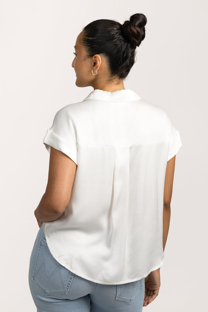 White Callen Top
