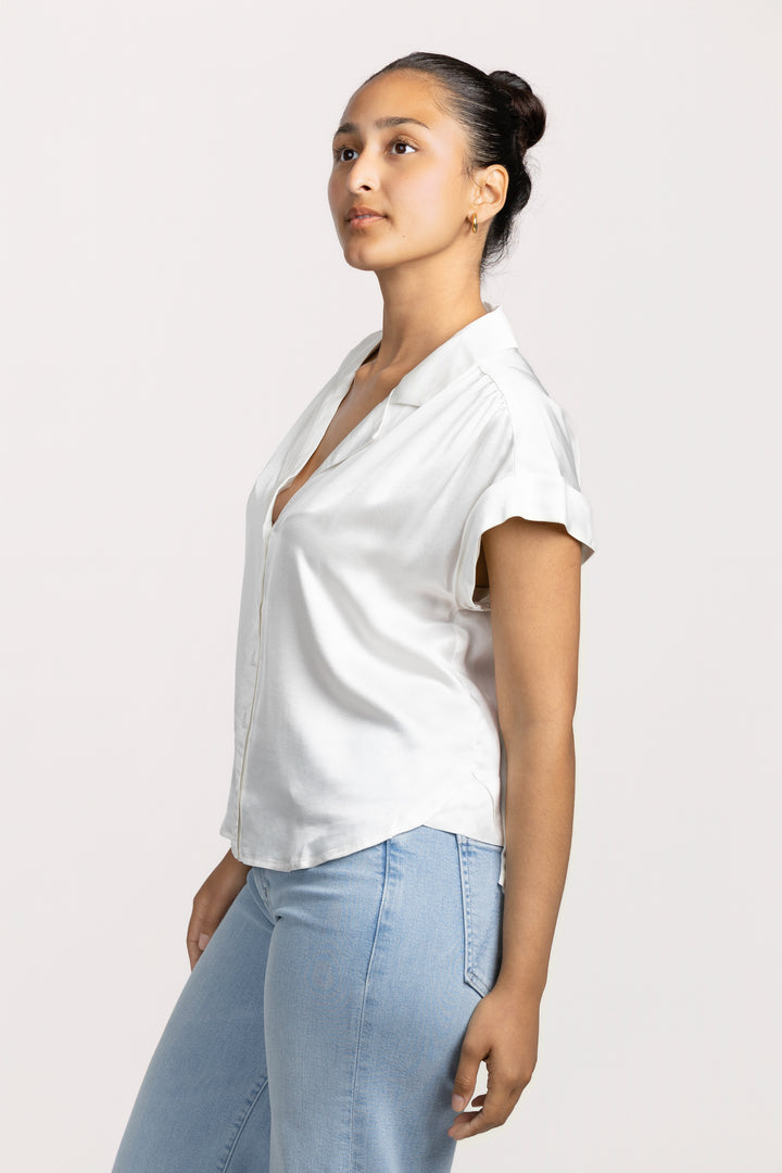 White Callen Top