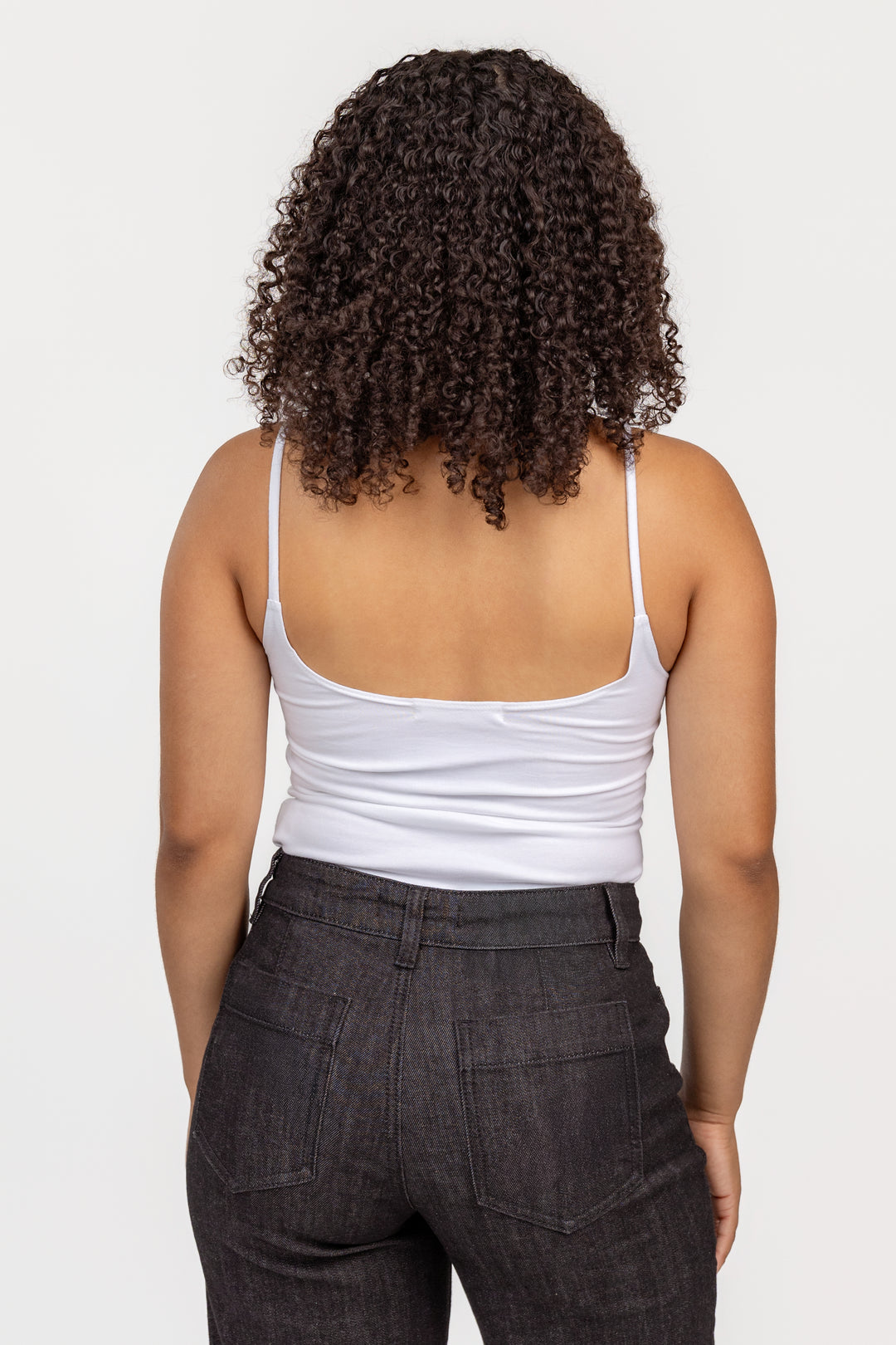 White Jersey Bea 90's Cami