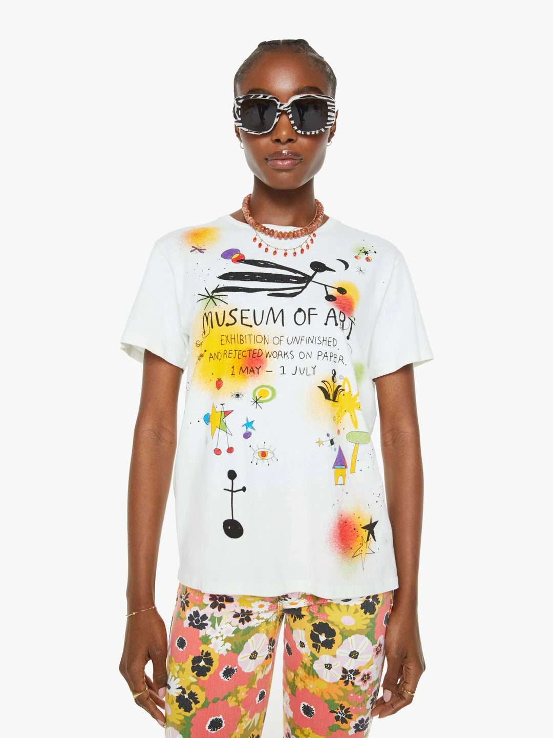 White Museum Of Art T-Shirt