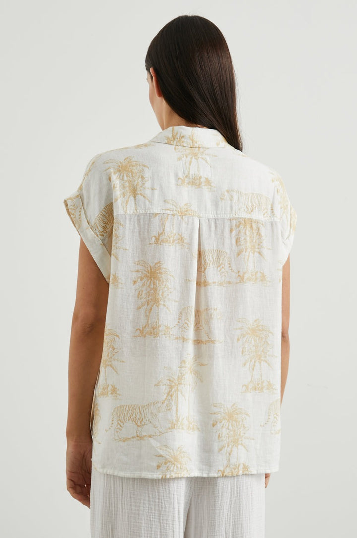 Wild Bengal Linen Whitney Shirt