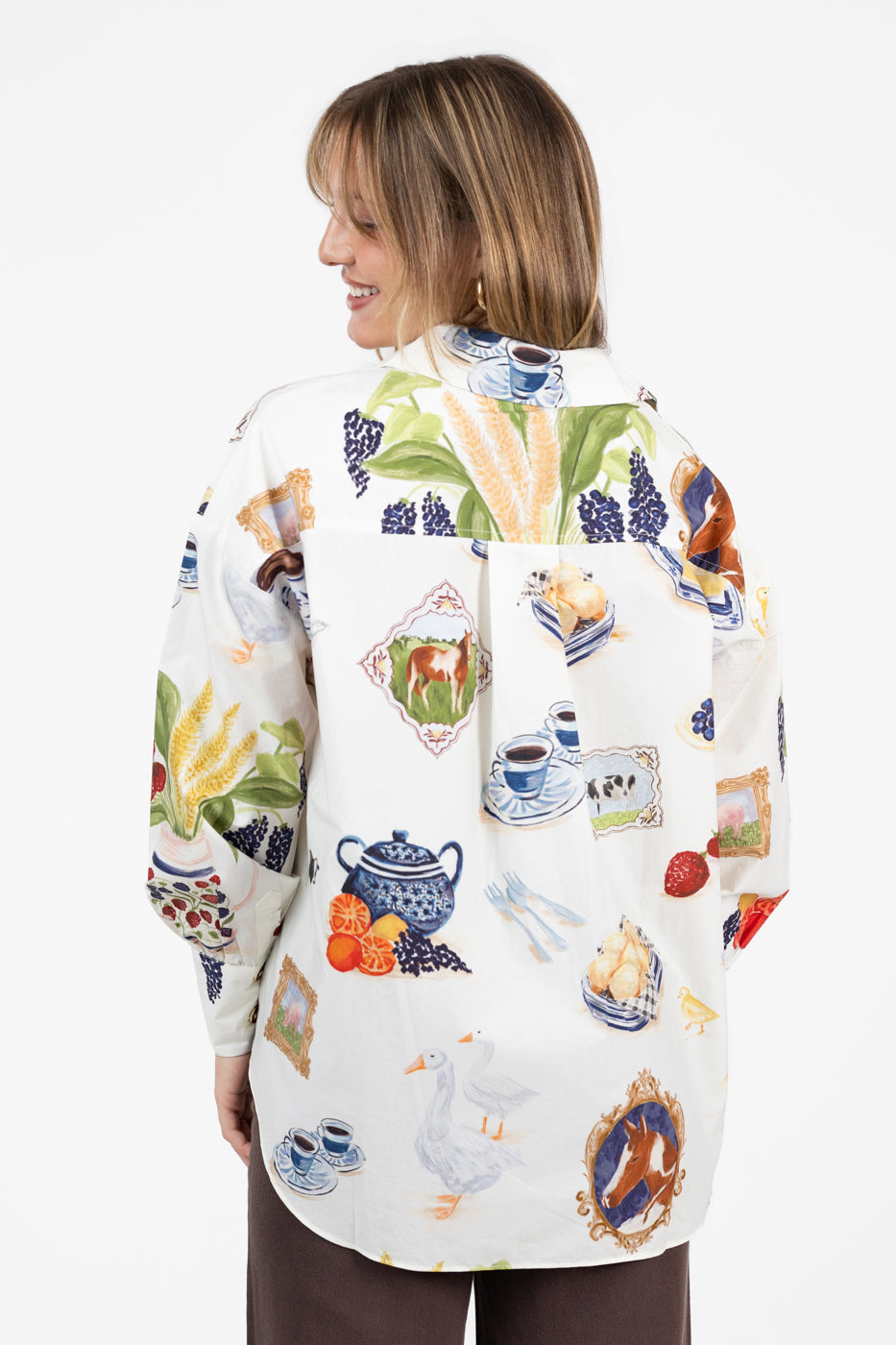 Winter White Country Table Shirt