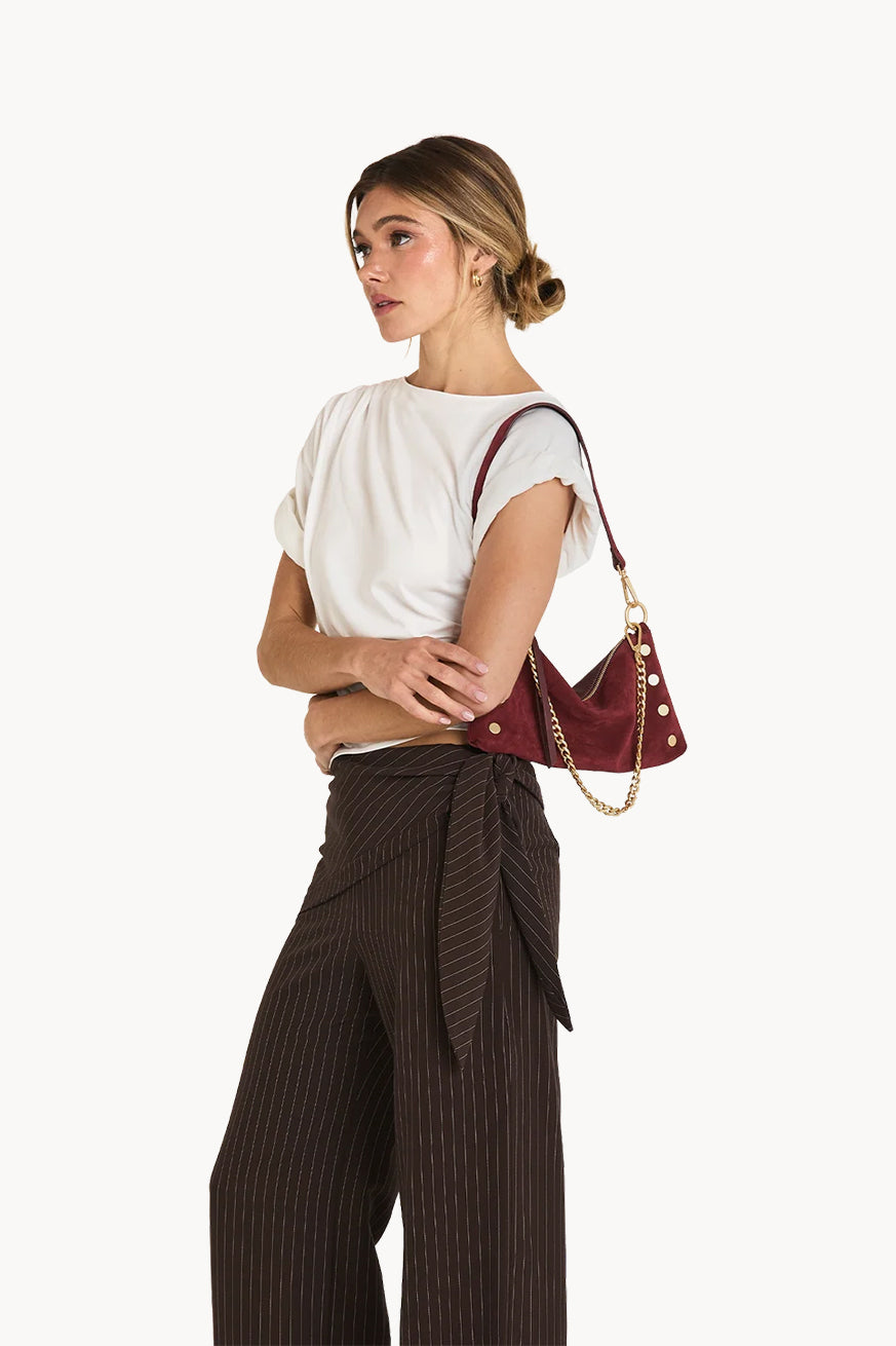 Cherrywood Brushed Gold Kyle Handbag