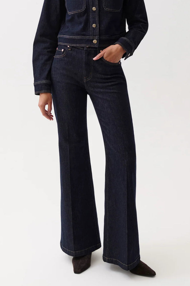 Nightfall Super Wide Flare Carina Jean