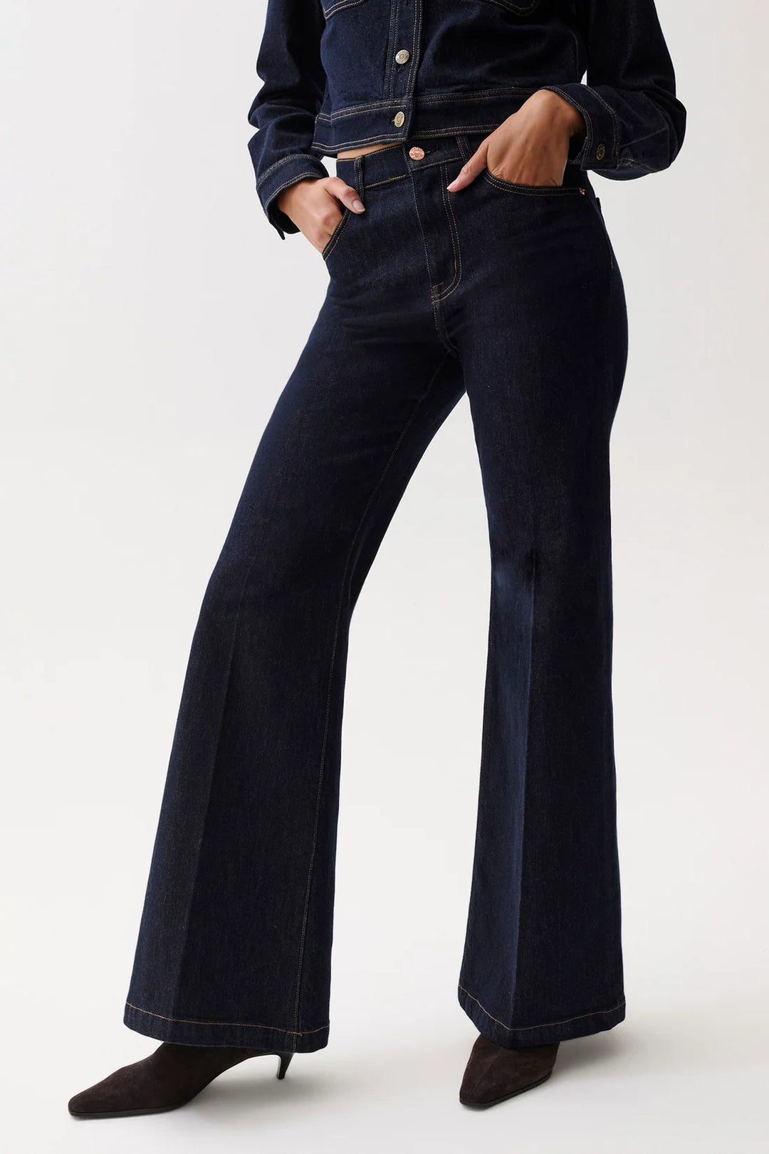 Nightfall Super Wide Flare Carina Jean