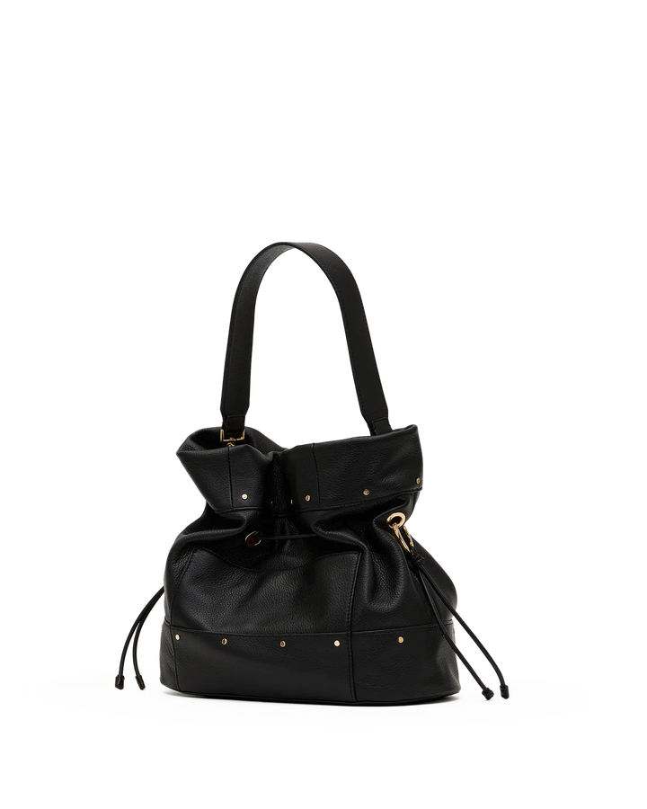 Black Gold Giana Large Handbag