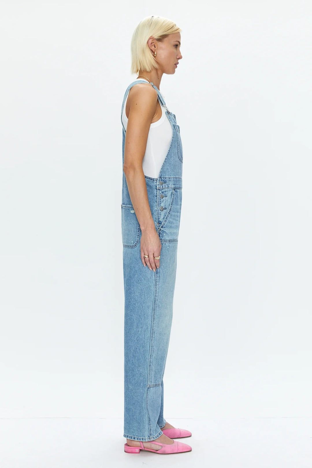 Relaxed Aloha Arden Denim Overalls