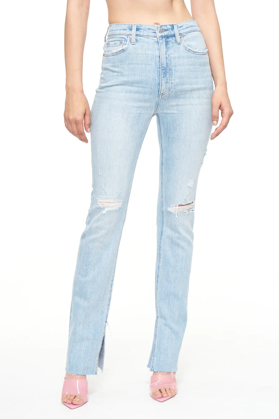 Bay Distressed Colleen Slim Boot Cut Jean