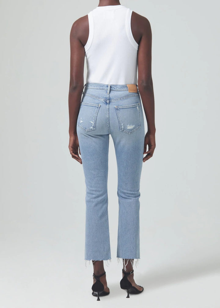 Blue Moon Cropped Boot Cut Jean