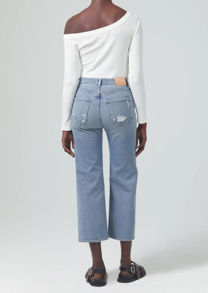 Semi-Tropic Wide Leg Jean