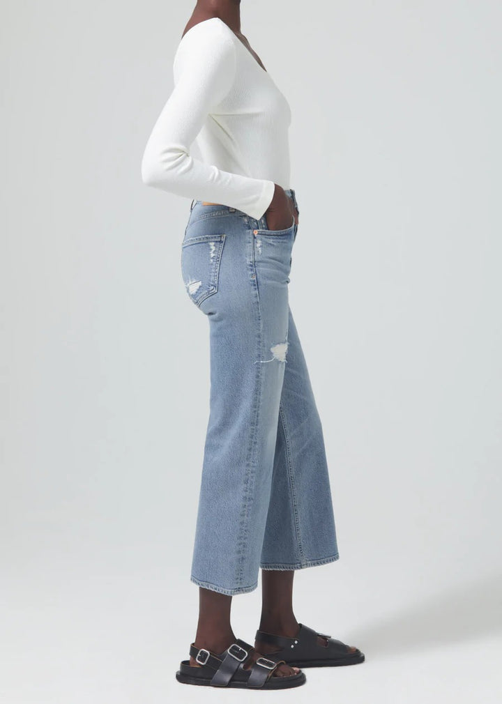 Semi-Tropic Wide Leg Jean