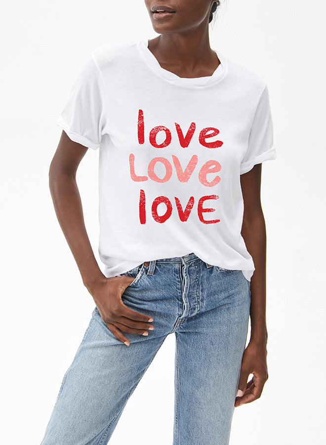 Love Vintage Graphic Jersey T-Shirt