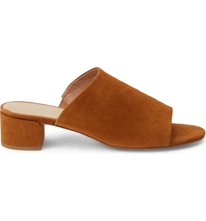 Tobacco Suede Otis Heeled Sandal