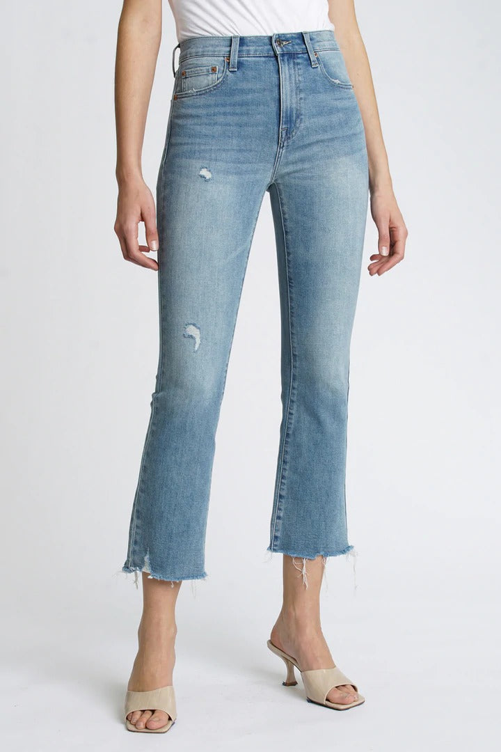 Zuma High Rise Cropped Boot Cut Jean