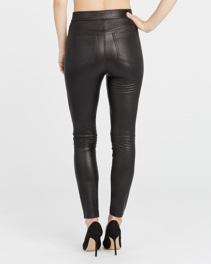 Faux Leather Ankle Skinny Spanx Pant