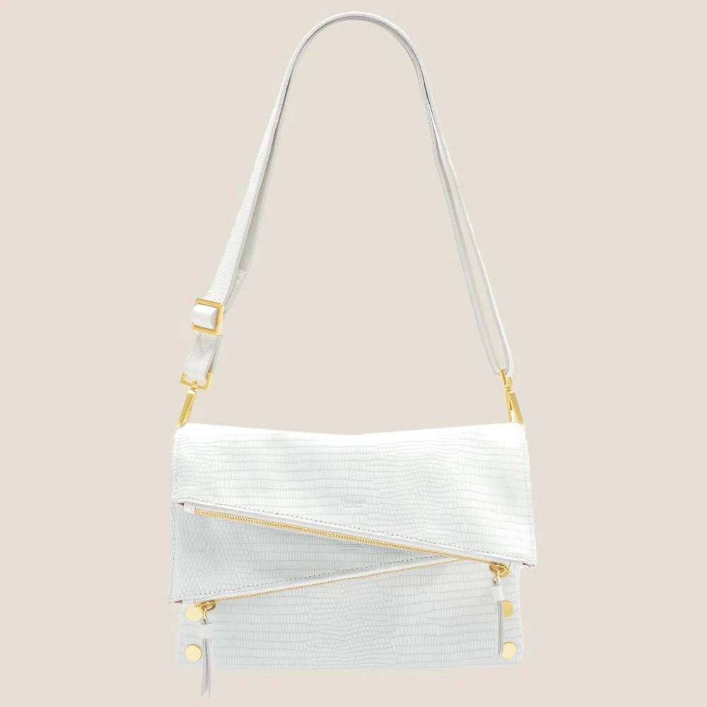 Dillon Medium Ceramic White Bag