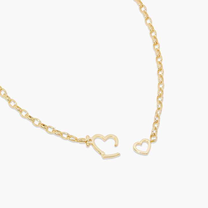 Parker Heart Chain Necklace